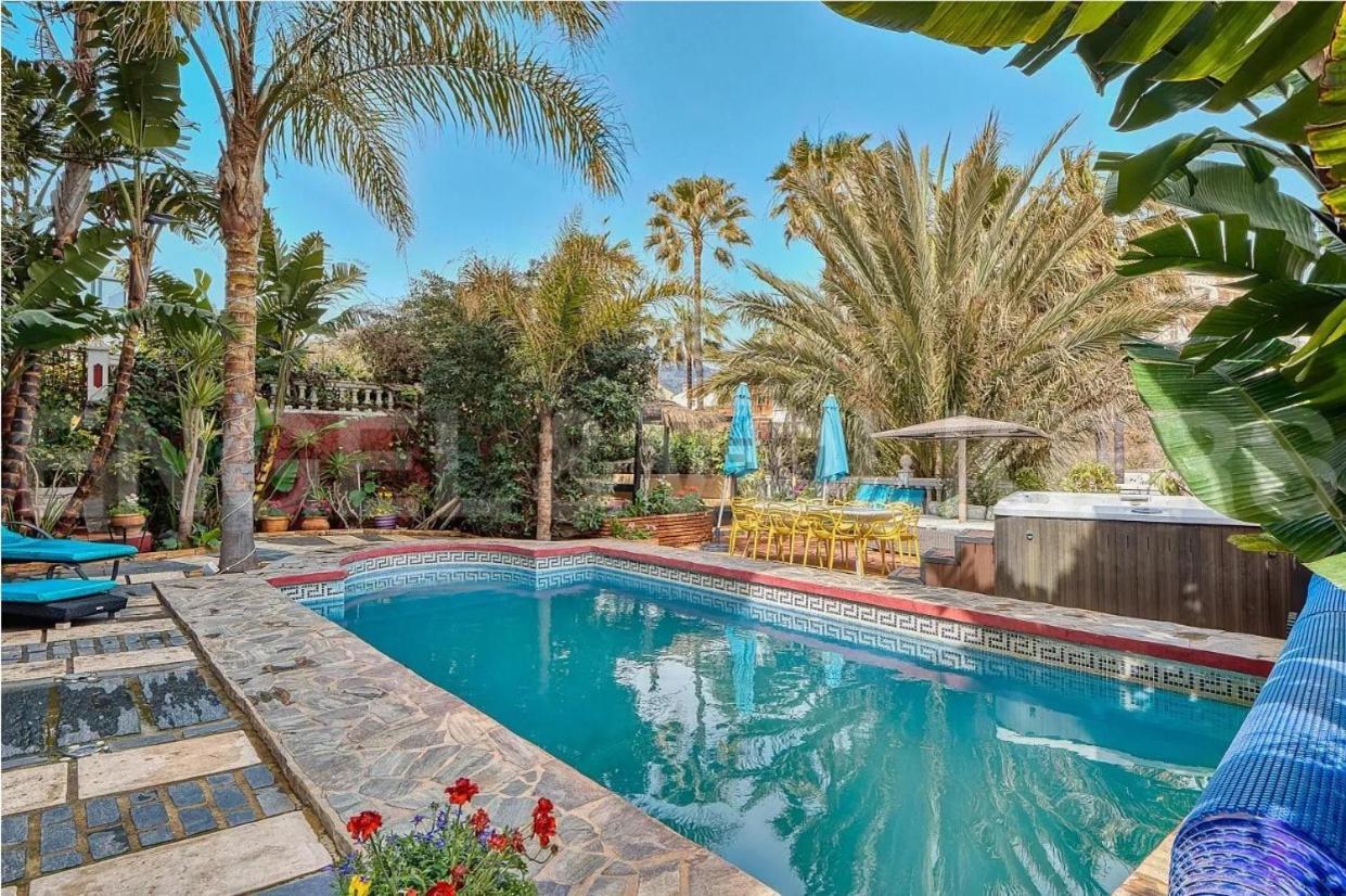 Majestic Villa By The Beach Heated Private Pool & Jacuzzi Benalmádena Dış mekan fotoğraf